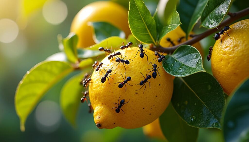 découvrez pourquoi votre citronnier est envahi par des fourmis et apprenez des solutions efficaces pour les éloigner et protéger votre arbre.