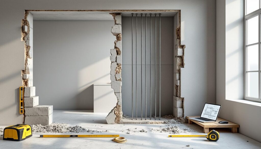 découvrez comment identifier un mur porteur avant de le démolir pour garantir la sécurité de votre construction et éviter les erreurs coûteuses.