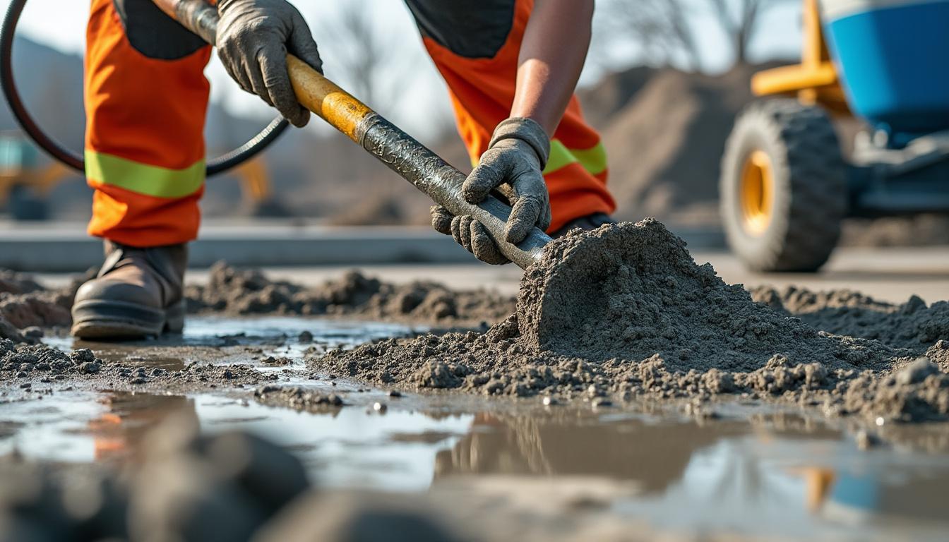 Dosage béton 350 kg avec mélange sable gravier : la méthode exacte pour un résultat solide 2 découvrez la méthode exacte pour un dosage béton 350 kg avec mélange sable gravier, garantissant un béton solide et durable pour tous vos travaux de construction.