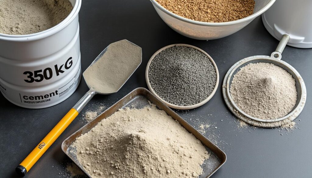 découvrez la méthode exacte pour un dosage béton 350 kg avec mélange sable gravier, garantissant un résultat solide et durable pour tous vos travaux de construction.
