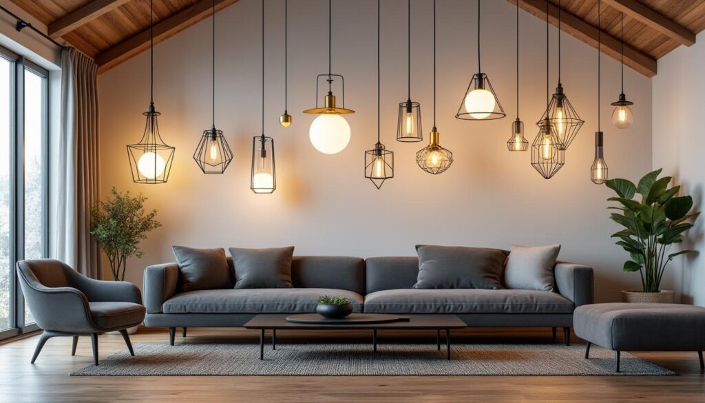découvrez les 30 suspensions incontournables pour illuminer votre salon en 2026. guide complet pour choisir un éclairage design et tendance qui transforme votre intérieur.