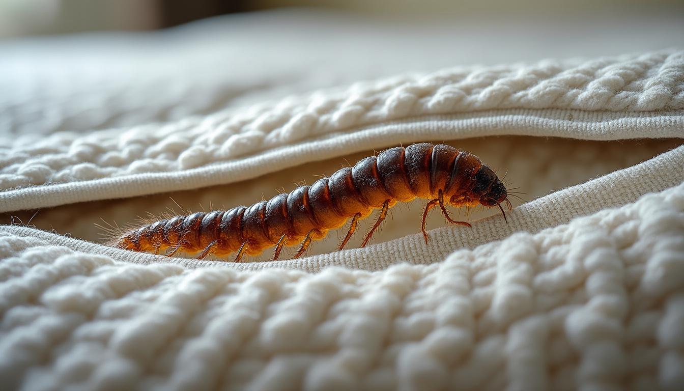 découvrez comment identifier l'infestation de larves d'anthrène dans votre matelas et apprenez des méthodes naturelles pour les éliminer efficacement sans utiliser de produits toxiques.