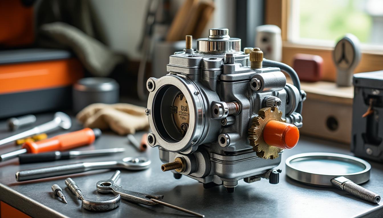 apprenez à régler les vis h et l du carburateur de votre tronçonneuse pour retrouver toute sa puissance grâce à notre guide étape par étape simple et efficace.