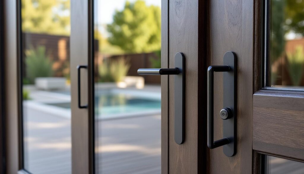 améliorez la protection de votre porte-fenêtre grâce à des verrous robustes et des systèmes d'alarme performants pour une sécurité renforcée et une tranquillité d'esprit assurée.