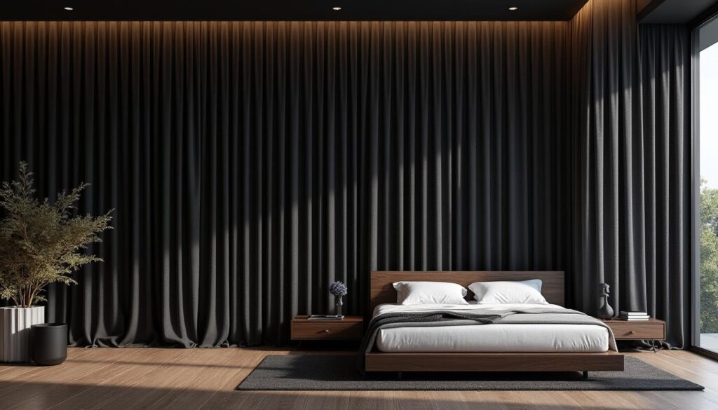 découvrez nos rideaux occultants pour chambre, offrant une obscurité totale pour un sommeil réparateur et paisible à chaque nuit.