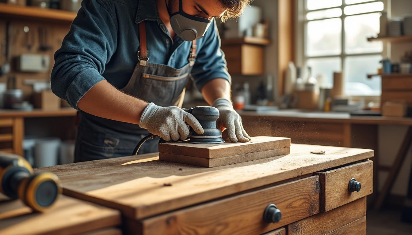 découvrez comment sabler un meuble étape par étape pour le rénover facilement et lui donner une seconde vie au lieu de le jeter.
