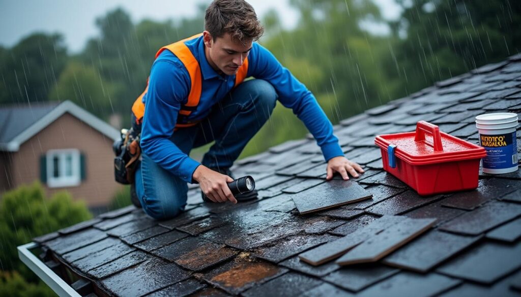découvrez notre guide express pour diagnostiquer rapidement et réparer efficacement un toit qui fuit, afin de protéger votre maison des infiltrations d'eau.