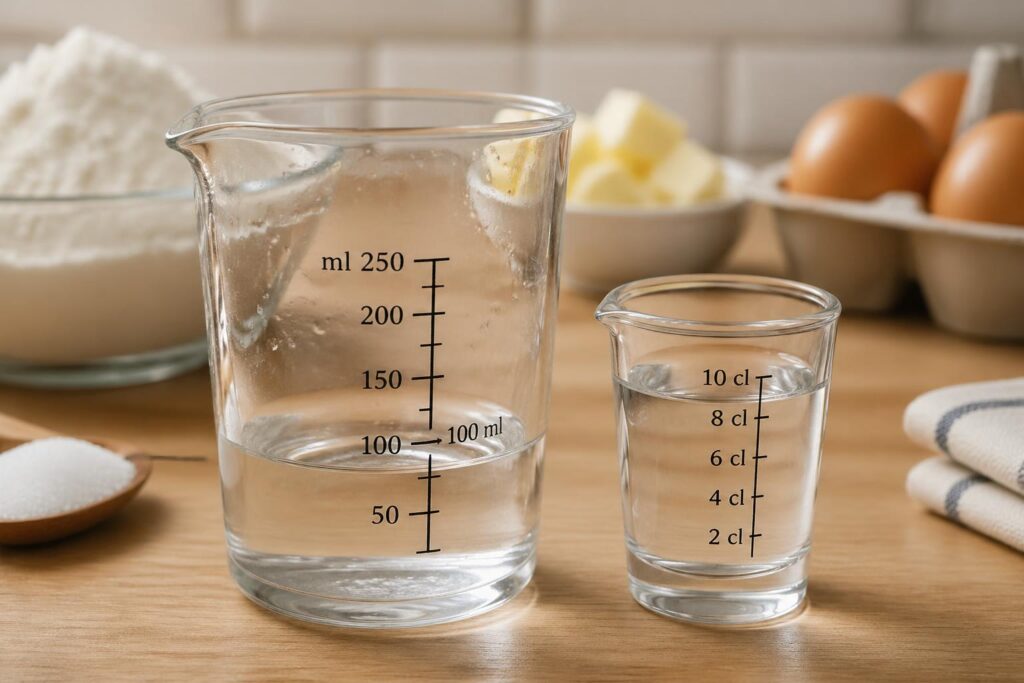 convertissez rapidement 100 ml en cl pour réaliser toutes vos recettes avec précision grâce à notre guide simple et efficace.