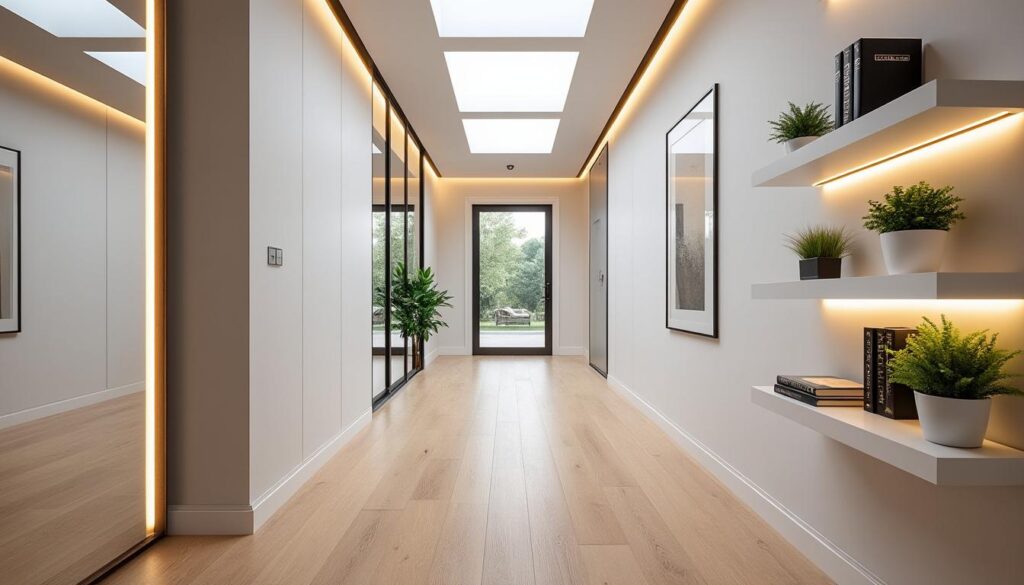 découvrez des astuces ingénieuses pour sublimer un couloir étroit et optimiser l'espace avec style et créativité.