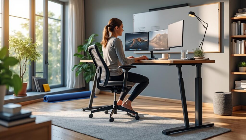 découvrez comment aménager un bureau à domicile ergonomique pour allier confort, santé et productivité au quotidien. optimisez votre espace de travail pour un bien-être optimal.