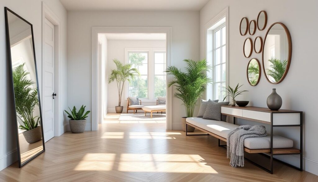 découvrez 20 astuces efficaces avec des miroirs d'entrée pour transformer et agrandir visuellement votre espace, alliant style et fonctionnalité.