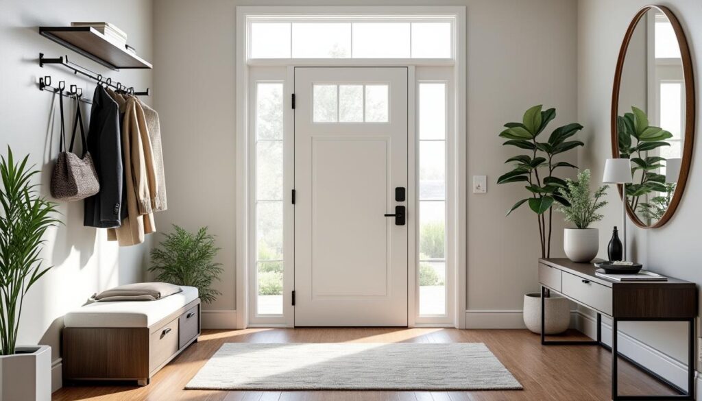 découvrez des astuces pratiques de rangement et des idées déco inspirantes pour optimiser votre entrée et créer un espace accueillant et organisé.