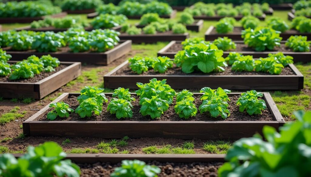 découvrez comment organiser un plan potager rectangulaire pour maximiser vos récoltes tout en limitant les intrants grâce à des méthodes de culture optimisées et durables.