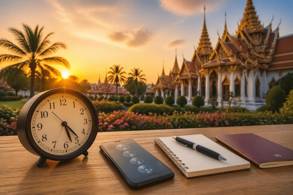 découvrez l'heure actuelle en thaïlande, comprenez le décalage horaire avec la france et recevez des conseils pratiques pour organiser votre voyage ou vos communications efficacement.