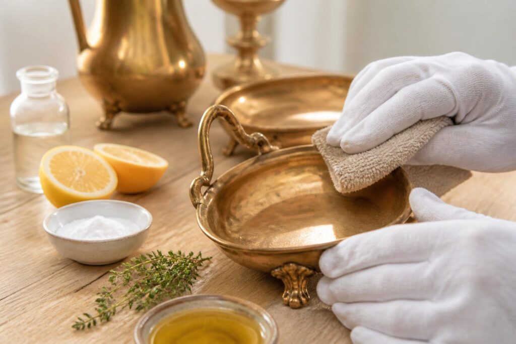 découvrez les méthodes naturelles pour nettoyer le bronze et lui redonner son éclat sans utiliser de produits chimiques, simples et efficaces.