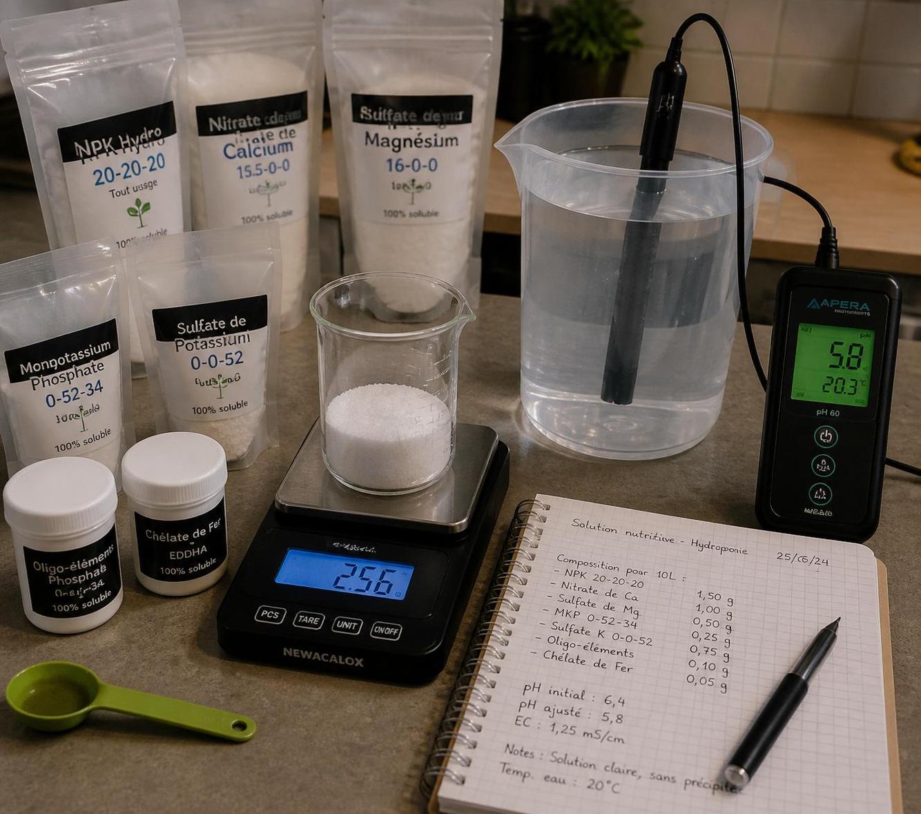 découvrez comment fabriquer votre propre engrais hydroponique maison facilement et à moindre coût pour nourrir vos plantes efficacement avec une solution nutritive adaptée.