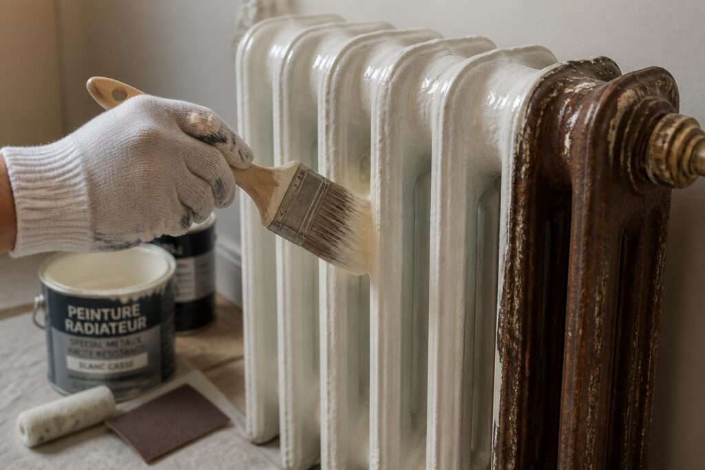 découvrez comment choisir la peinture idéale pour peindre un radiateur en fonte et obtenir un résultat esthétique et durable dans le temps.