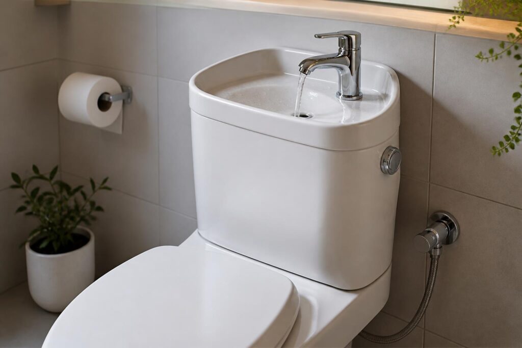 découvrez comment une toilette avec lave-main intégré permet de réaliser des économies d'eau, explorez différents modèles disponibles et informez-vous sur le coût d'installation pour optimiser votre salle de bain.