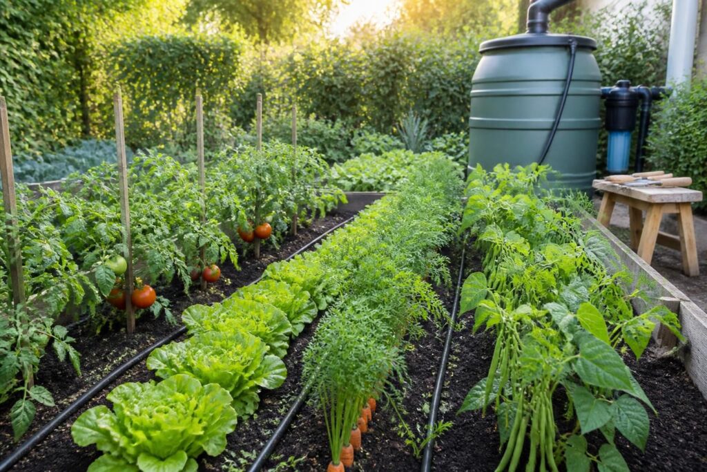 découvrez comment aménager un système d'arrosage automatique économique pour votre potager afin de maximiser l'efficacité de l'eau tout en facilitant l'entretien de vos plantations.