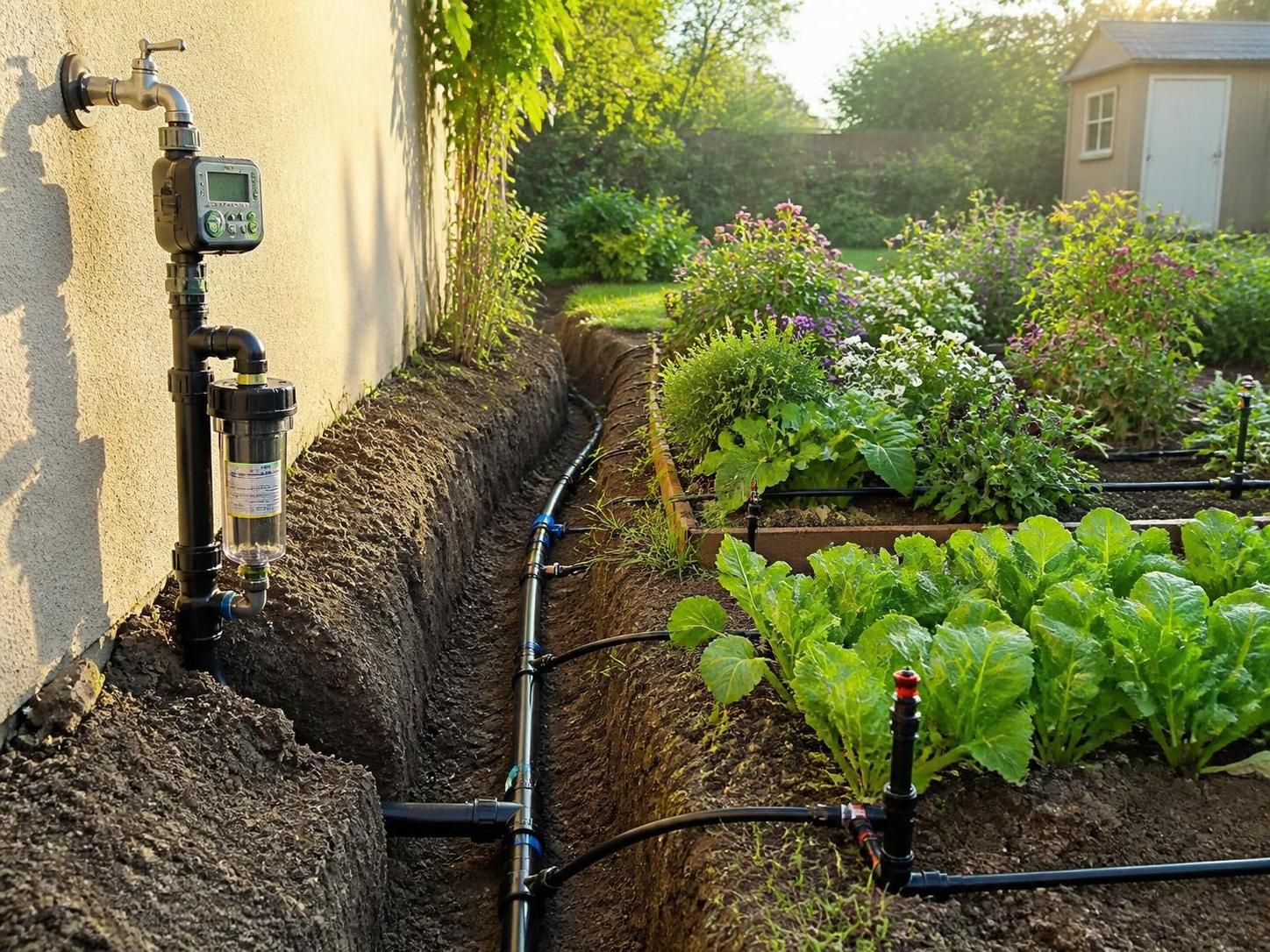 découvrez notre guide complet pour créer un système d'arrosage automatique efficace, étape par étape, et facilitez l'entretien de votre jardin tout en économisant de l'eau.