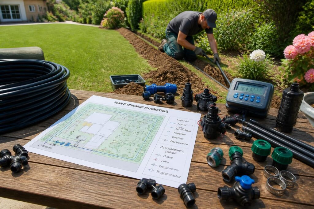 découvrez comment installer facilement un système d'arrosage automatique grâce à notre guide complet. apprenez à choisir les équipements essentiels et suivez un plan détaillé étape par étape pour un jardin parfaitement irrigué.