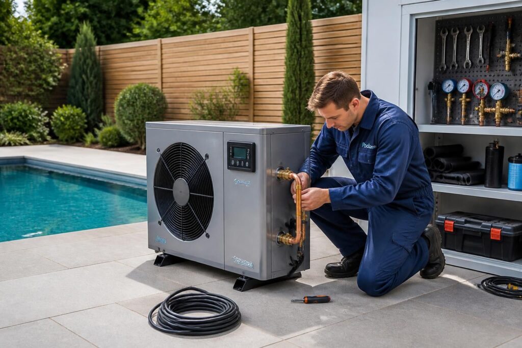 découvrez notre guide complet pour l'installation d'une pompe à chaleur pour piscine, incluant tous les préparatifs indispensables pour un fonctionnement optimal et une efficacité énergétique maximale.