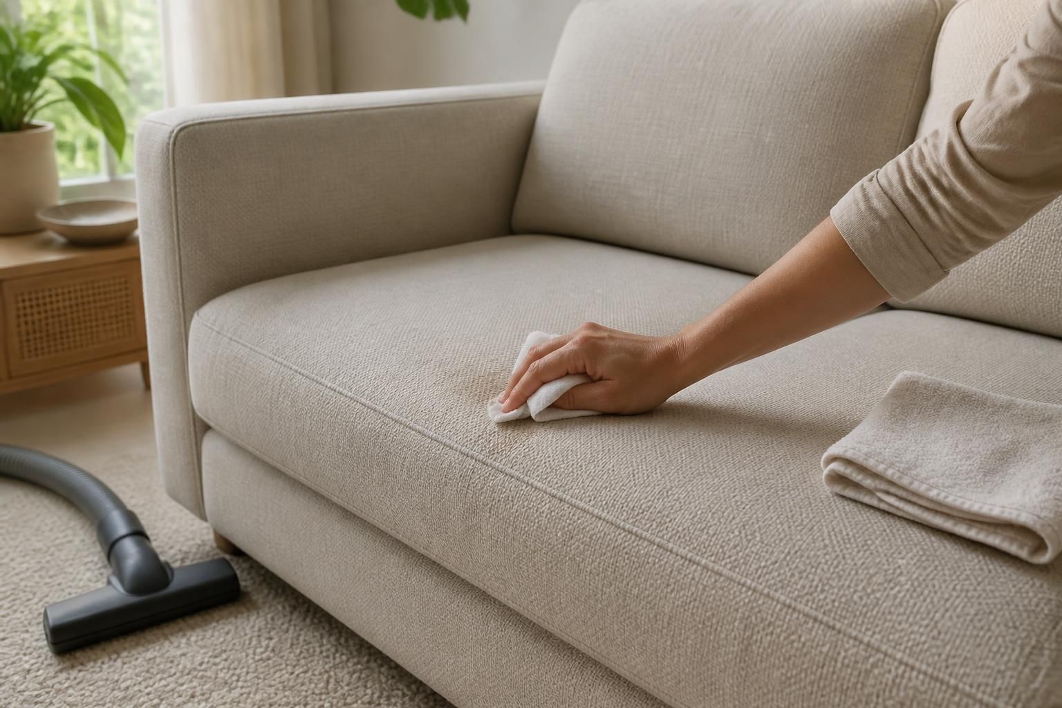 découvrez nos astuces douces pour nettoyer un canapé en tissu non déhoussable sans laisser de traces et redonnez-lui toute sa fraîcheur facilement.