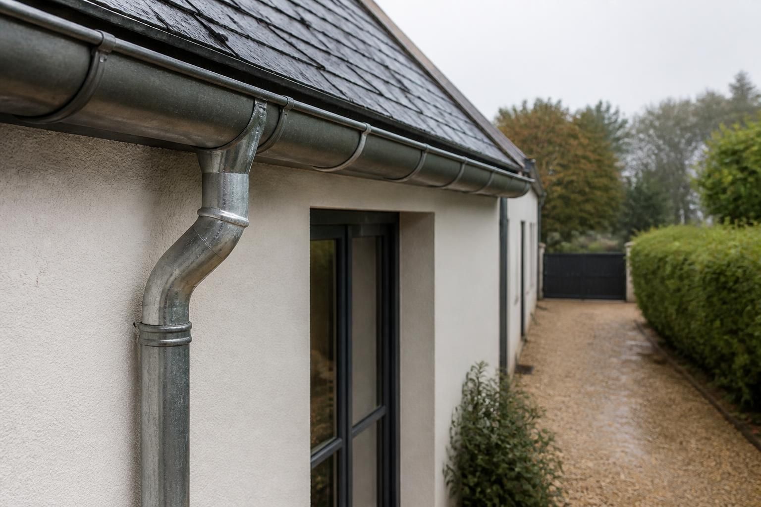 Coût complet pour l’évacuation des eaux : tarifs et installation des gouttières en zinc 2 découvrez le coût complet pour l’évacuation des eaux, incluant les tarifs et l’installation des gouttières en zinc pour protéger efficacement votre habitation.