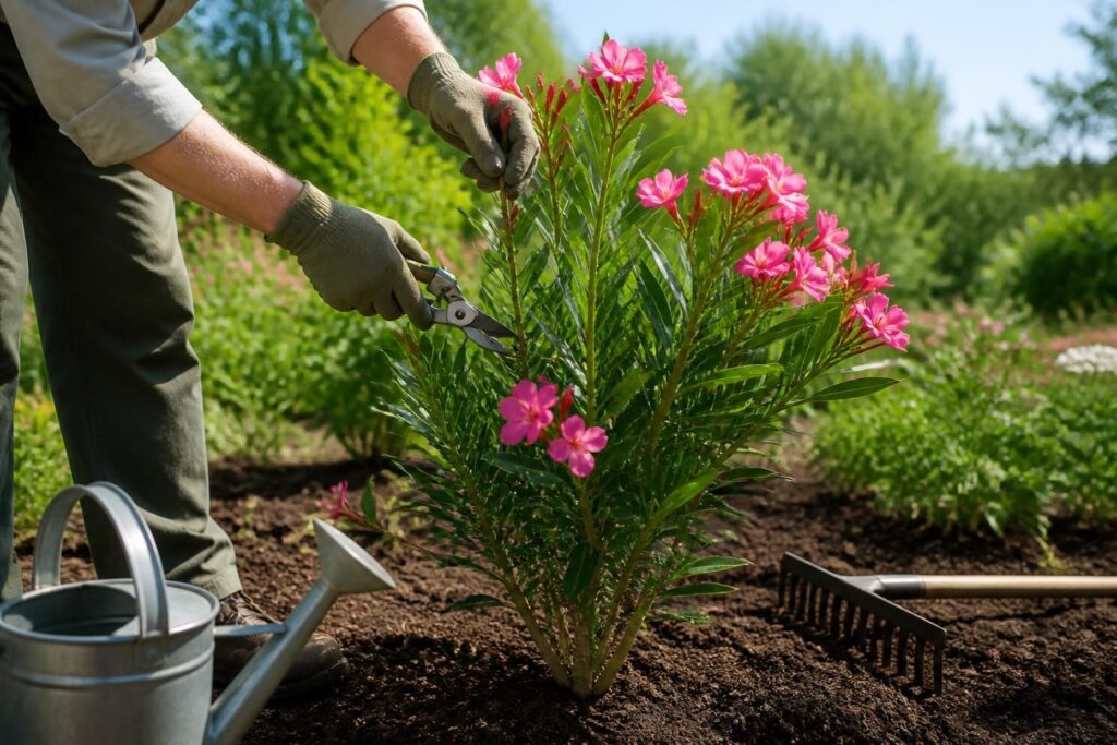 découvrez comment tailler un laurier rose en pleine terre de manière saisonnière pour préserver sa vitalité et favoriser une croissance saine sans le fatiguer.