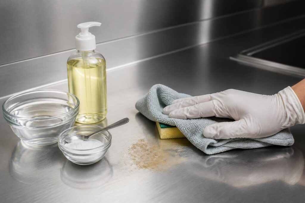 découvrez des astuces efficaces et des méthodes sûres pour nettoyer l'inox taché sans l'endommager. gardez votre inox brillant et impeccable facilement.