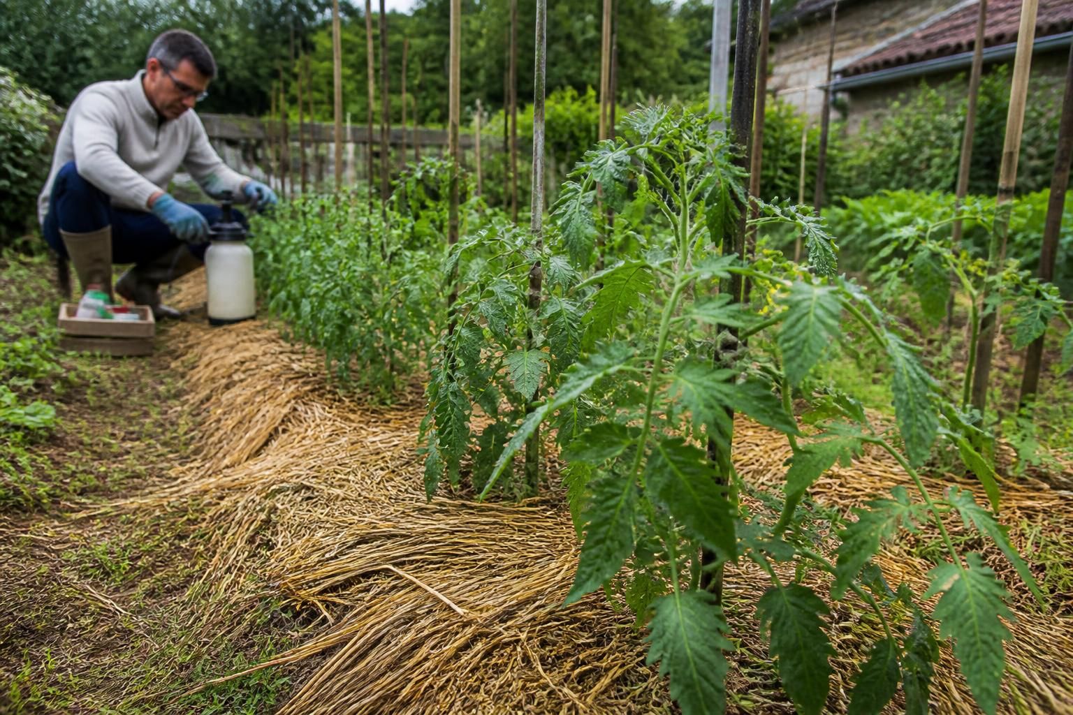 Potager : comment bien utiliser la bouillie bordelaise sur les tomates – dosage précis et fréquence idéale sans surdosage 2 découvrez comment utiliser efficacement la bouillie bordelaise sur vos tomates avec un dosage précis et une fréquence idéale pour protéger votre potager sans risque de surdosage.