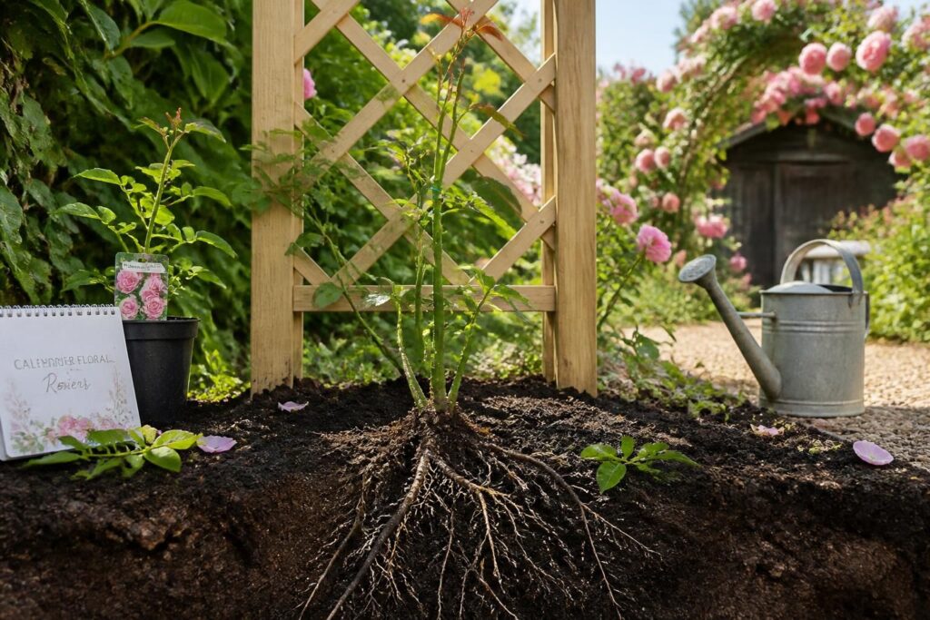 découvrez quand planter un rosier grimpant pour favoriser un enracinement optimal. suivez notre guide essentiel pour assurer la santé et la beauté de vos rosiers!