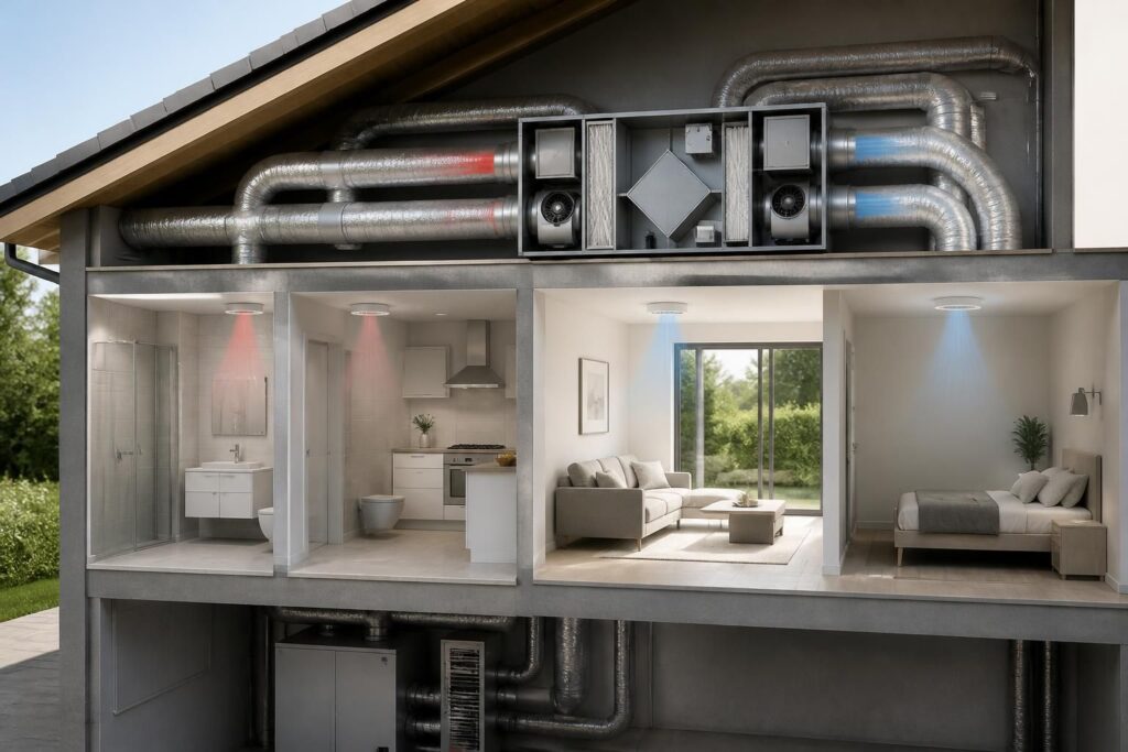 découvrez les principes essentiels, les mécanismes de fonctionnement et les contraintes à connaître sur la vmc double flux pour améliorer la qualité de l'air intérieur et optimiser la ventilation de votre habitation.
