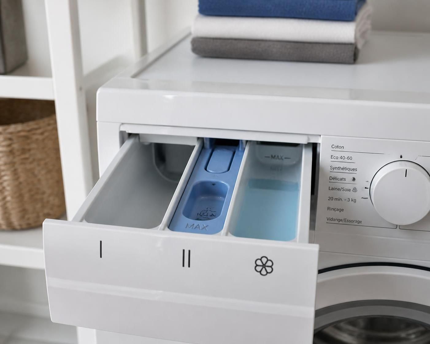Guide pratique : Où verser l’adoucissant dans votre machine à laver pour ne pas faire d’erreur 2 découvrez où verser correctement l’adoucissant dans votre machine à laver grâce à notre guide pratique, pour éviter les erreurs et obtenir un linge parfaitement doux.