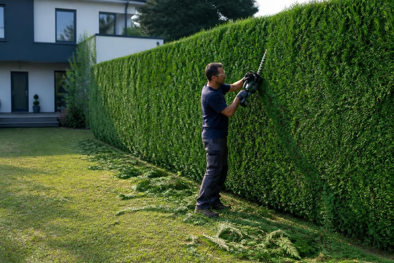 découvrez le moment idéal pour tailler vos thuyas et obtenir une haie impeccable sans espaces vides. conseils pratiques pour une taille réussie et un jardin parfaitement entretenu.