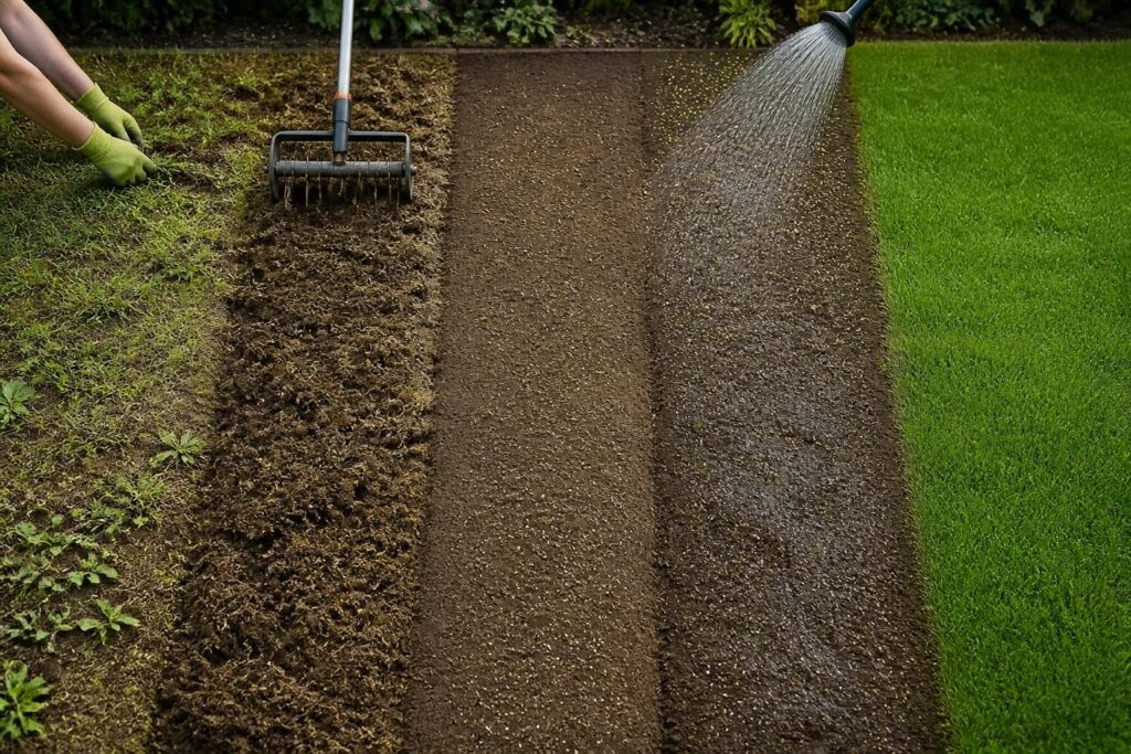 découvrez les 5 étapes clés pour transformer une pelouse envahie par les mauvaises herbes en un magnifique tapis vert luxuriant. suivez notre plan de reprise efficace pour retrouver une pelouse saine et dense.