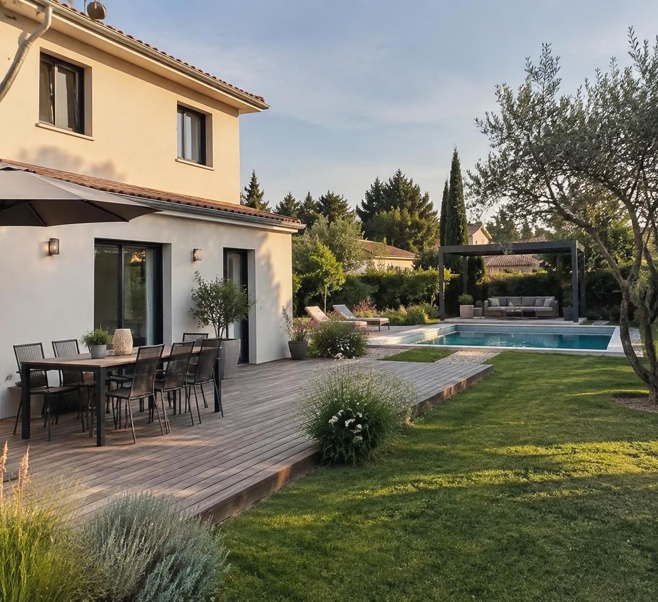 terrasse, piscine, jardin : découvrez si vos espaces extérieurs sont couverts par votre assurance habitation et quelles garanties vérifier dans votre contrat.